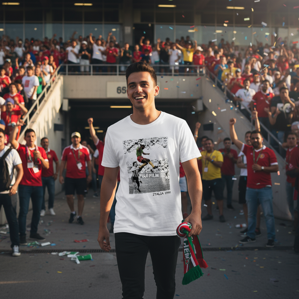 Polera Camerún/ Italia 90