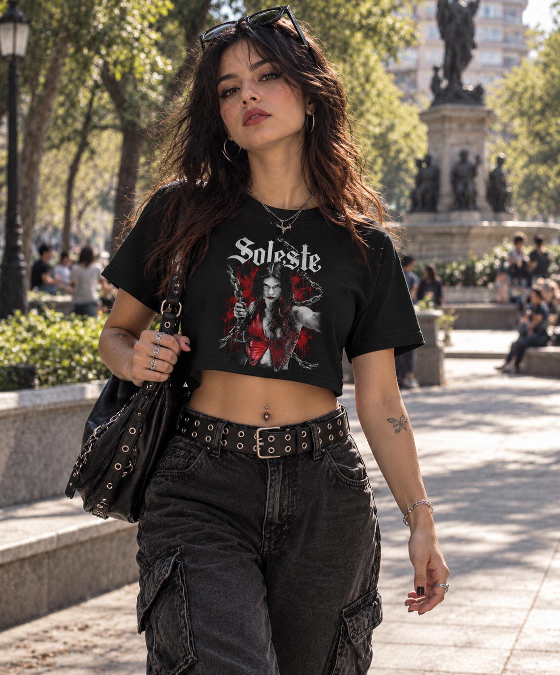 Polera Soleste Crop Tops